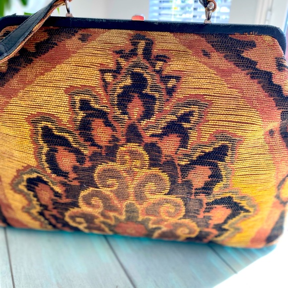 Original Isabella Fiore carpet bag purse - Picture 8 of 11